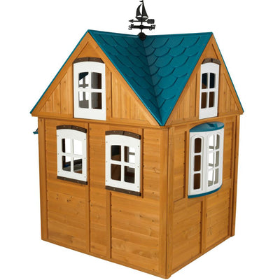 KidKraft Seaside Cottage Outdoor Wooden Playhouse