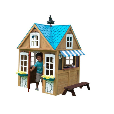 KidKraft Seaside Cottage Outdoor Wooden Playhouse