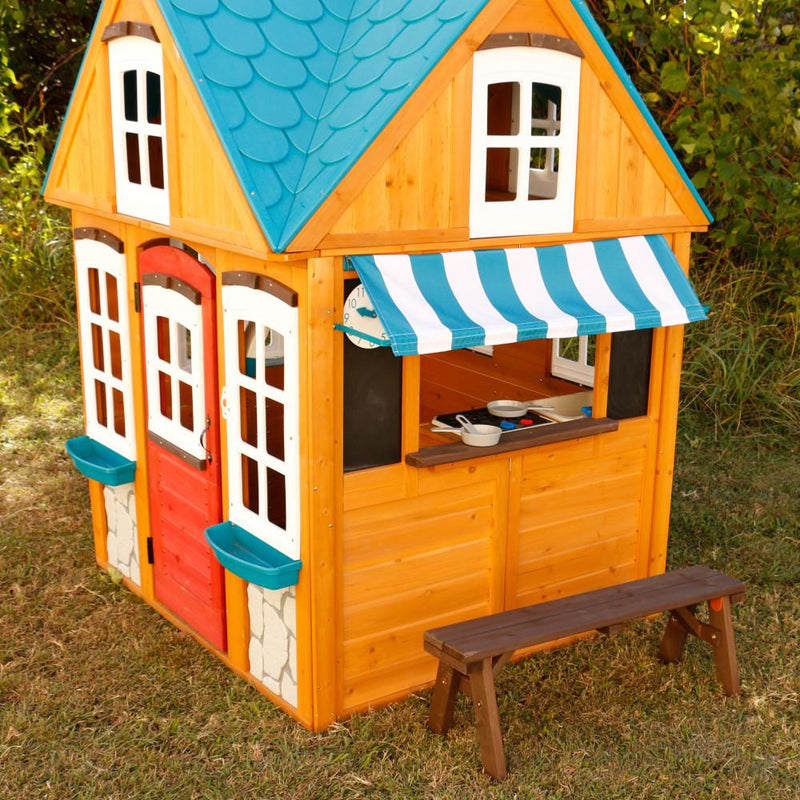 KidKraft Seaside Cottage Outdoor Wooden Playhouse