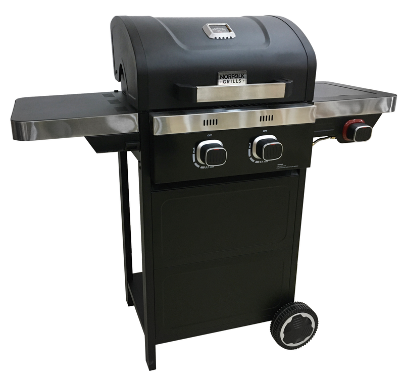 Norfolk Grills Vista 200 2 Burner with Side Burner