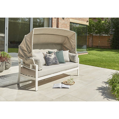 Norfolk Leisure Titchwell Aluminium Day Bed - White