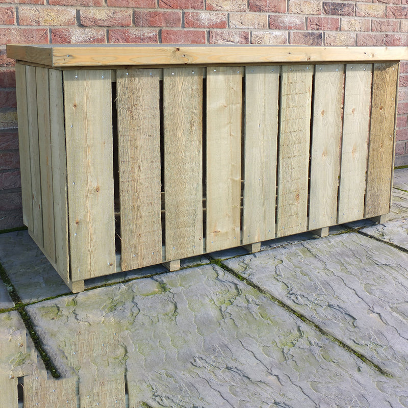 Shire Pressure 4ft x 2ft Treated Log Box - Sawn Timber