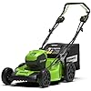 Greenworks 60V 51cm Cordless Self Propelled Lawn Mower (2 x 4Ah Battery & 2Ah Charger)