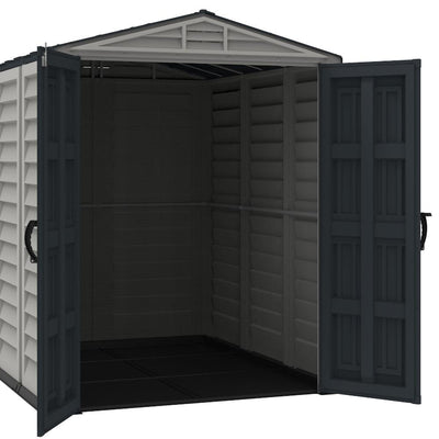 Duramax YardMate Plus - 5ft x 8ft Plastic Garden Shed in Grey