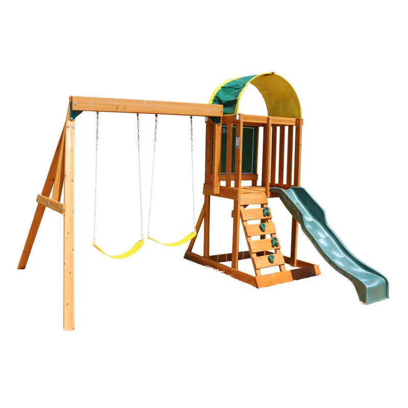 KidKraft Ainsley Climbing Frame & Kids Outdoor Playhouse