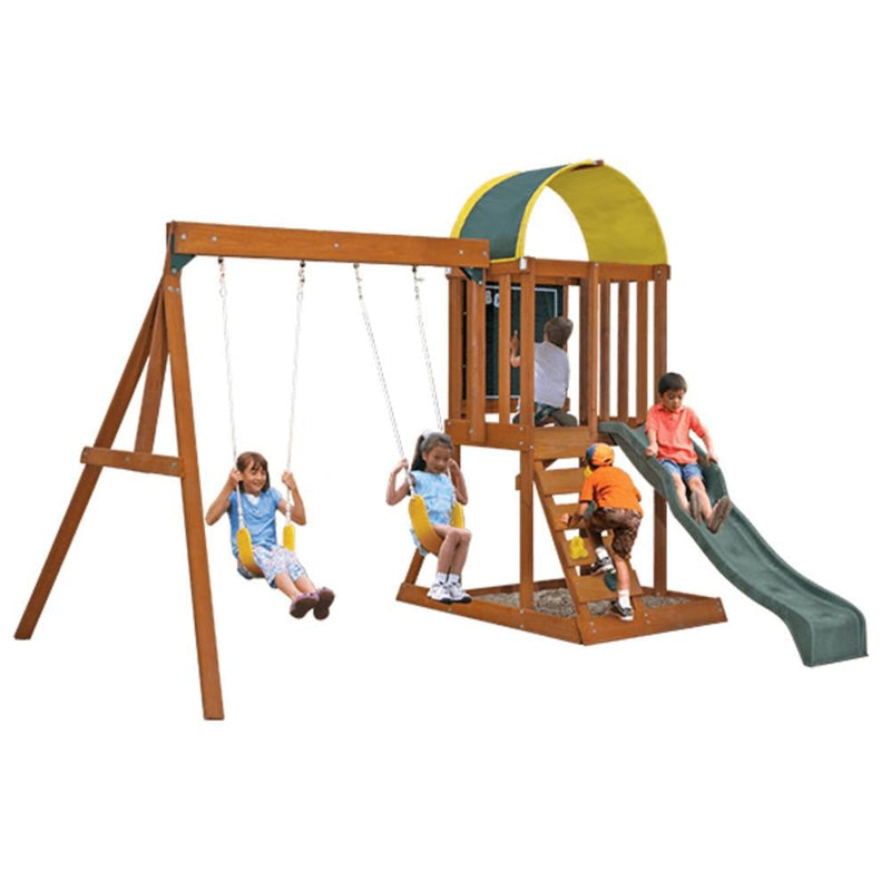 KidKraft Ainsley Climbing Frame & Kids Outdoor Playhouse