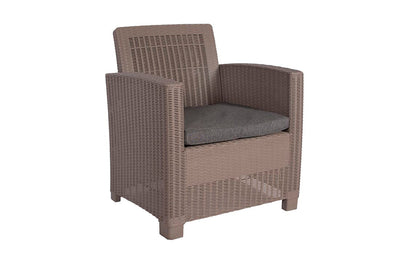 Royalcraft Faro 4 Seat Conversation Set - Grey Rattan Effect