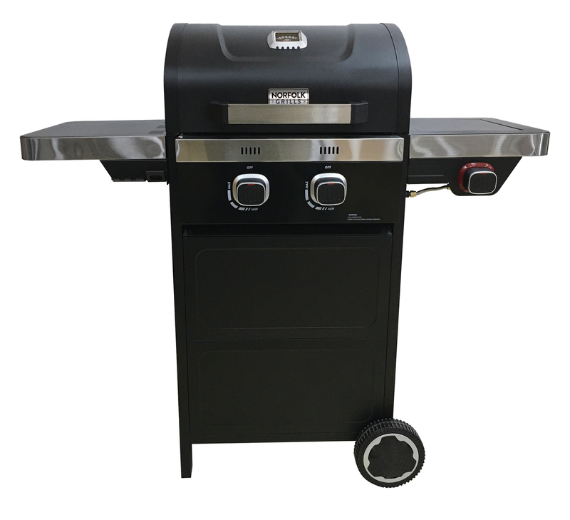 Norfolk Grills Vista 200 2 Burner with Side Burner