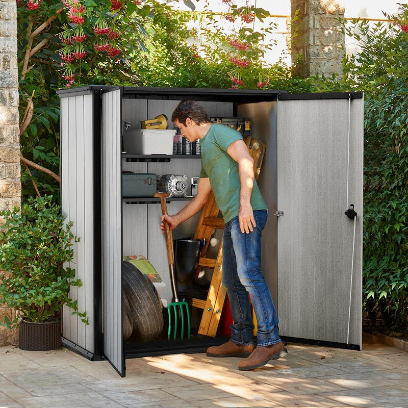 Keter Hi Store+ Garden Storage Box Shed