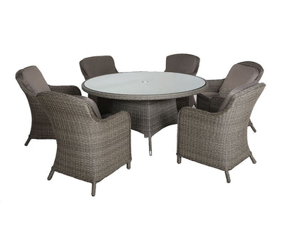 Paris 6 Seat Imperial Dining Set