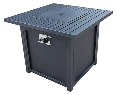 Emberwood Penryn Gas Fire Pit Table - Black