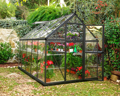 Palram Canopia Harmony 6 ft. x 10 ft. Greenhouse - Grey