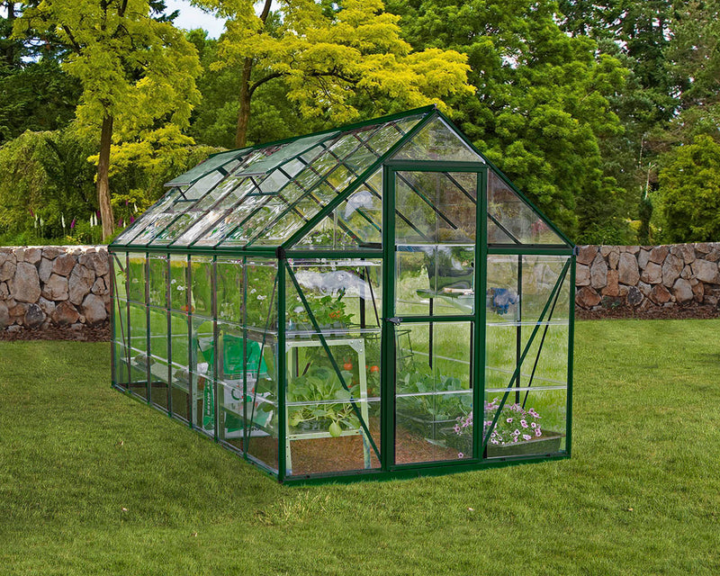 Palram Canopia Harmony 6 ft. x 14 ft. Greenhouse - Green