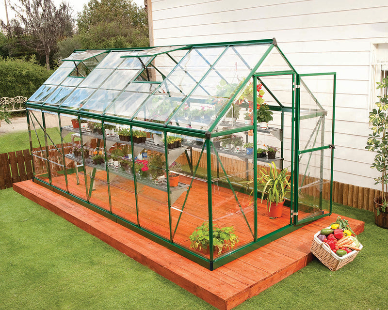 Palram Canopia Harmony 6 ft. x 14 ft. Greenhouse - Green