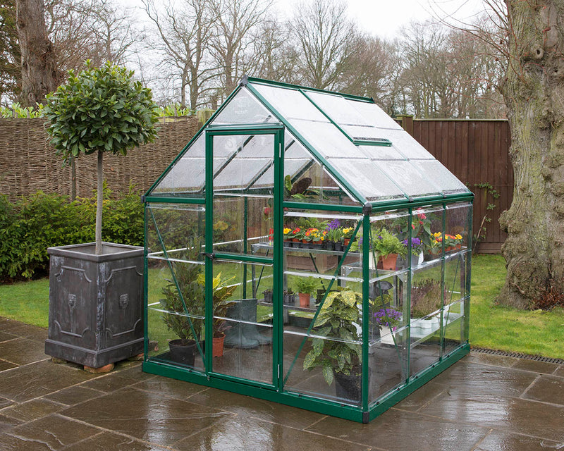 Palram Canopia Harmony 6 ft. x 6 ft. Greenhouse - Green