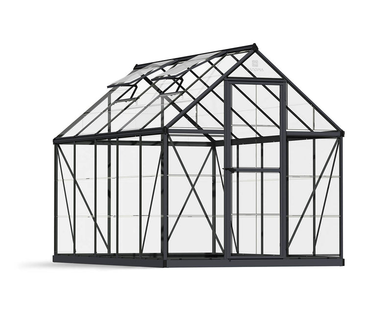 Palram Canopia Harmony 6 ft. x 10 ft. Greenhouse - Grey