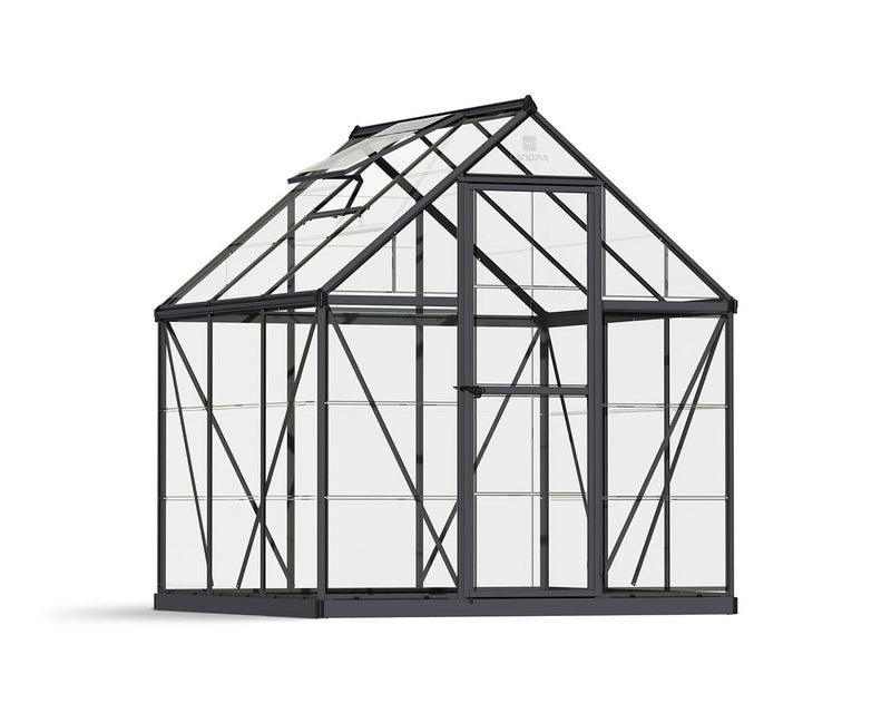 Palram Canopia Harmony 6 ft. x 6 ft. Greenhouse - Grey