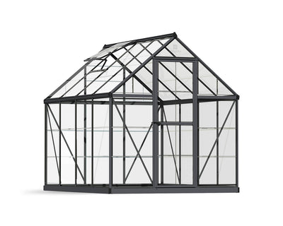 Palram Canopia Harmony 6 ft. x 8 ft. Greenhouse - Grey