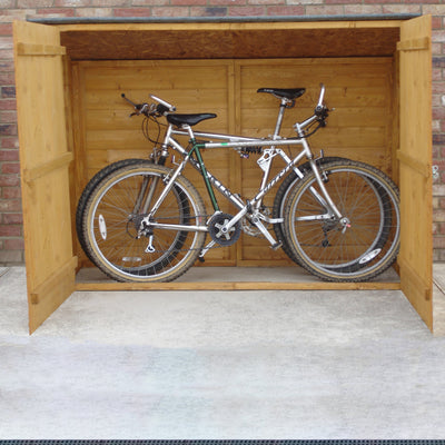 Shire Shiplap 2ft 6 x 6ft Pent Bike Store (no floor)