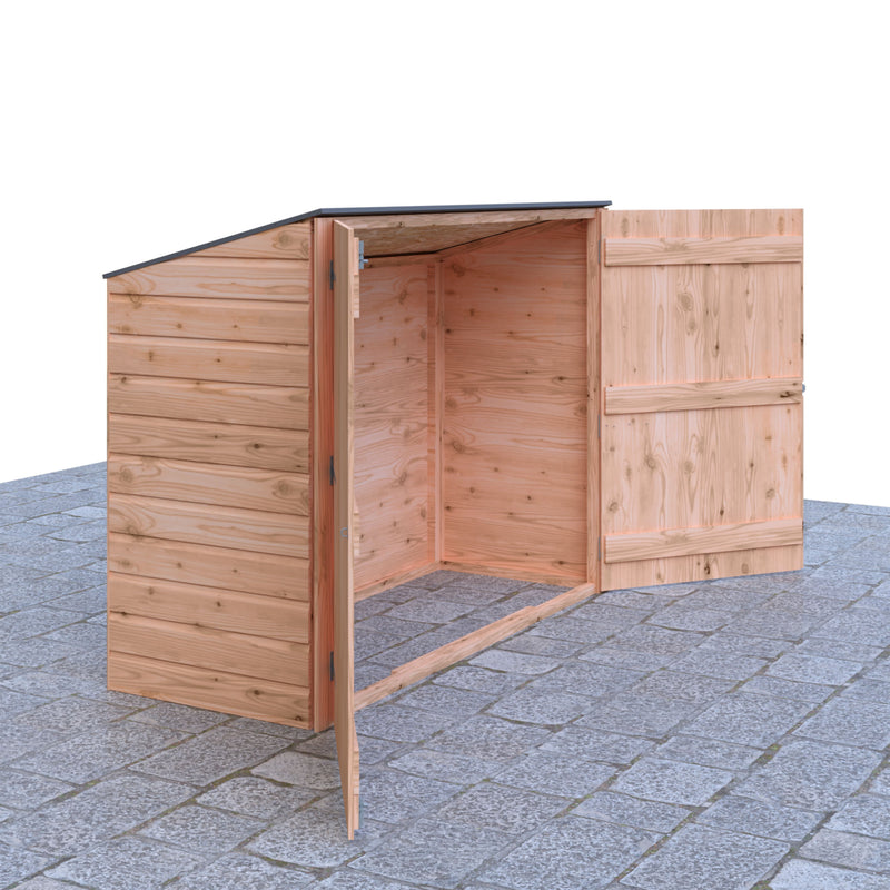 Shire Shiplap 2ft 6 x 6ft Pent Bike Store (no floor)