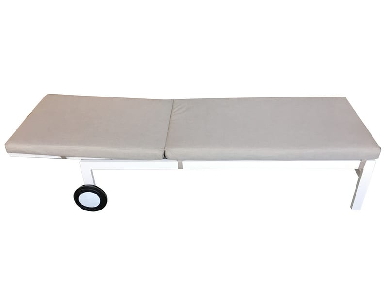 Norfolk Leisure Titchwell Aluminium Lounger - White