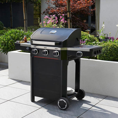 Norfolk Grills Atlas 300 3 Burner with Side Burner & Cabinet