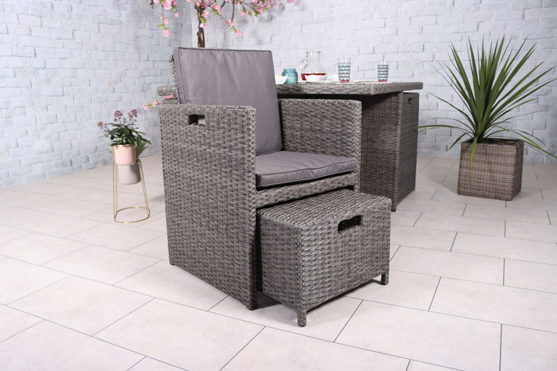 Paris 8 Seat Cube Dining Set