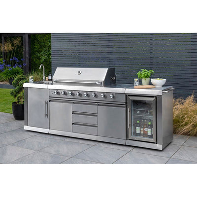 Norfolk Grills Absolute Pro 6 Burner Outdoor Kitchen