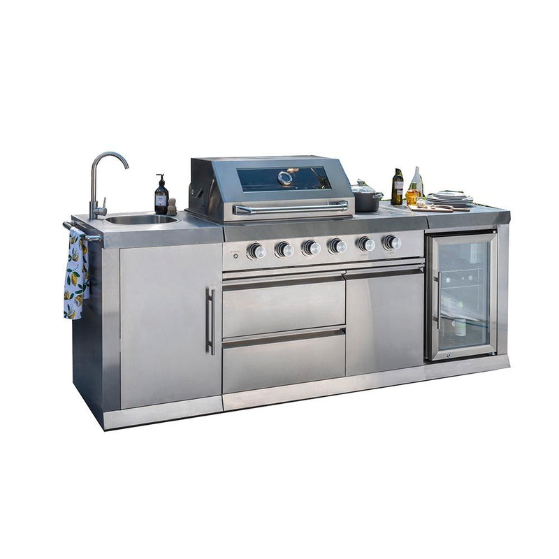 Norfolk Grills Absolute Pro 4 Burner Outdoor Kitchen