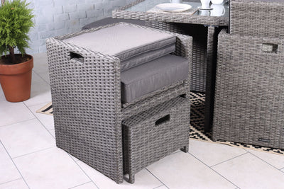 Paris 10 Seat Cube Dining Set