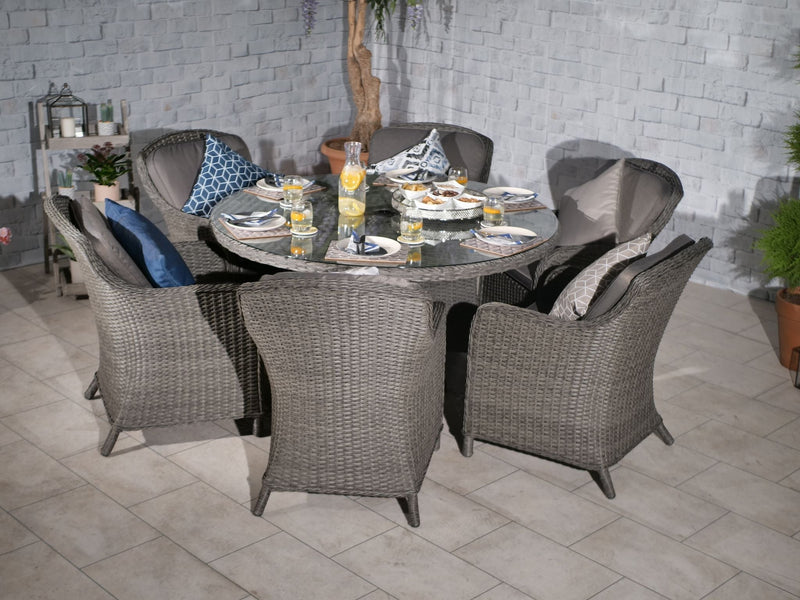 Paris 6 Seat Imperial Dining Set