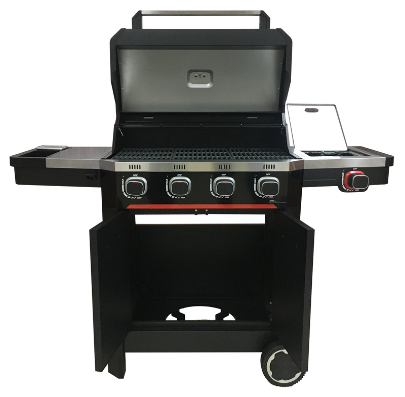 Norfolk Grills Atlas 400 4 Burner with Side Burner & Cabinet