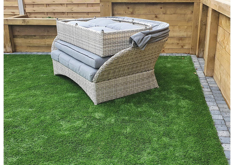 Rattan Daybed with Canopy - Meghan Range