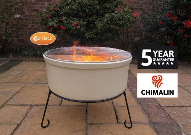 Jumbo Fire Bowl - Natural Clay - Atlas Range