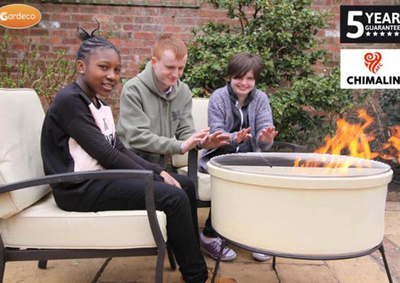 Jumbo Fire Bowl - Natural Clay - Atlas Range