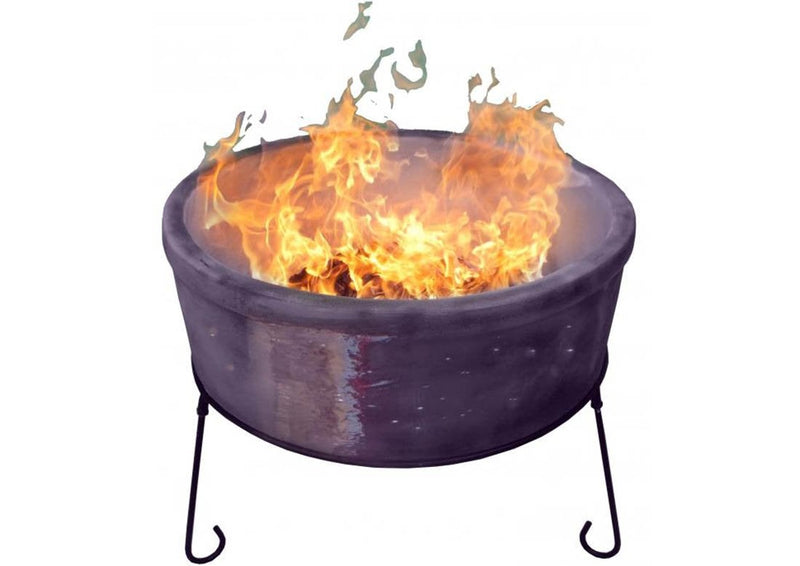 Jumbo Fire Bowl - Mottled Purple - Atlas Range