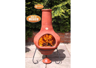 Jumbo Mexican Chimenea - Brown - Tibor Range