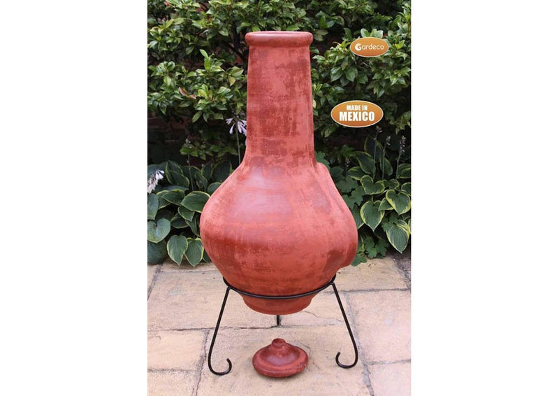 Jumbo Mexican Chimenea - Brown - Tibor Range