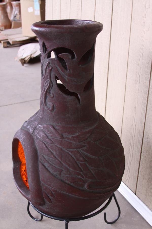 Large Chimenea - Wyre Burgandy - Celtic Range