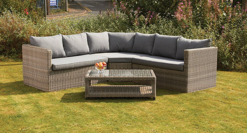 Wentworth 4 Piece Corner Lounging Set