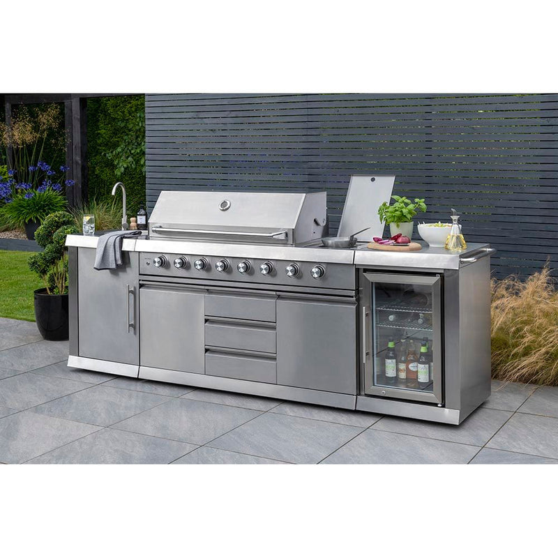 Norfolk Grills Absolute Pro 6 Burner Outdoor Kitchen